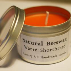 Natural Beeswax Candle - W..